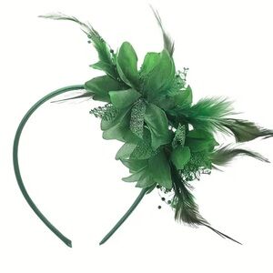 Green headband Fascinator